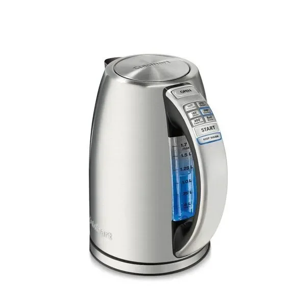 Cuisinart - Cuisinart Perfectemp 1.7L Electric Programmable Ke Stainless Steel